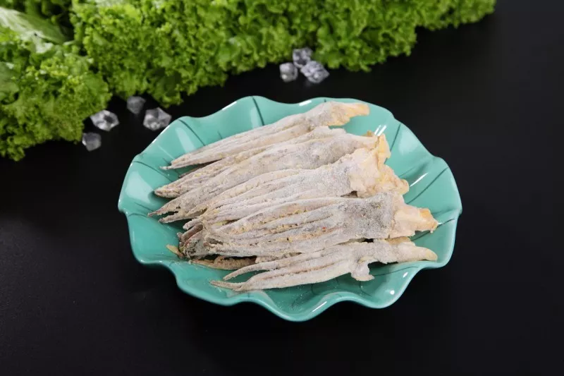 裹粉鱿鱼爪（黄粉）