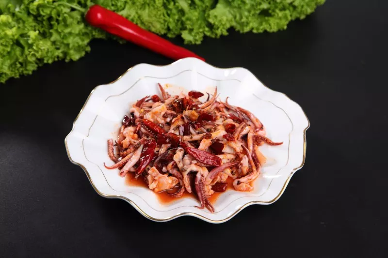 麻辣鱿鱼爪